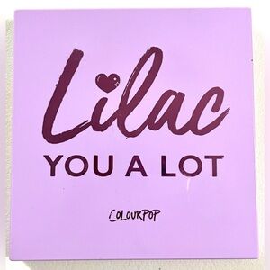 ColourPop Lilac You A Lot 9 Color Palette Purple Pink Shimmer